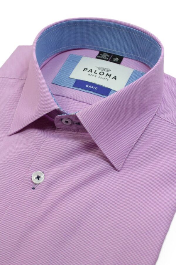 CAMISA PARA HOMBRE GALLINETO LILA - Imagen 3