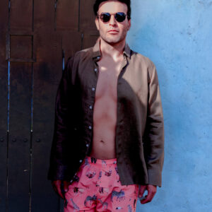 Pantaloneta hombre estampada Africa - Paloma